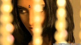 I feel so drawn to this brunette's sensual Indian striptease, her nude dancing and teasing undressing ignite deep erotic emotions