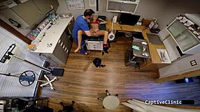 Asian Mina And Amy In Backstage Fetish With Handcuffs Gloves And Heels