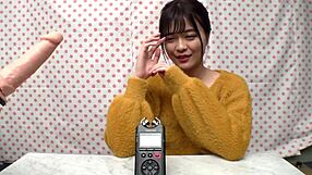 Adorable idol-level cutie with perfect perky ass uses dildo and cock in double blowjob, shows off needy masturbation, gets thick semen facial.