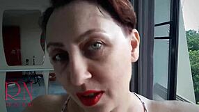 Will the Submissive Maid Suck Her Boss's Cock in This German Domination Quickie?