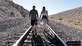 Whoa, rabuda nanda rios takes that huge cock deep in her ass for rough anal pounding