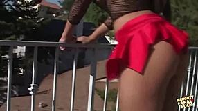 Alexis Silver's Big Natural Tits Bounce in Anal Assfucking with Blowjob and Titty Fuck in Cowgirl