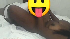 Ebony BBW Contrasts Curves With Intense Solo Orgasm Climax