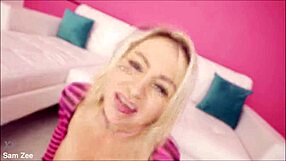 Sam Zee Gags On Chocolate In Messy DP DAP Session With Anal Fisting Piss Drink And Cumshot Explosion