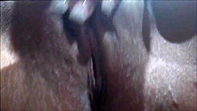 I feel so aroused cumming hard from this intense lesbian masturbation session