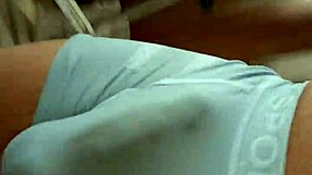 Can You Handle This Outdoor Hardon Bulging In Tight Shorts For Public Tease?