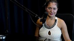 Hey, check out this beautiful redhead Latina in her first casting show – she rocked it with sexy see-through lingerie and toys! 🔥💦