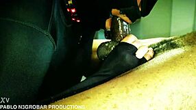 Masked Throat Killa Delivers Sloppy Deepthroat and Cum Swallow in POV