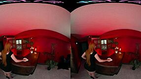 VR Allure Redhead Palmer in Anal Toy Play