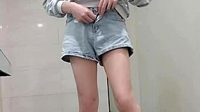 Shemale Ting Xuan Teases With Sexy Underwear And Barefoot Legs