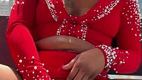 oh man, she's squirting everywhere all over atlanta with that big black cock ripping her clothes in missionary outdoors... wild stuff!