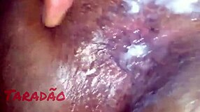 Ebony BBW Moaning Loudly While Cumming Hard from Anal Pounding and Pussy Licking