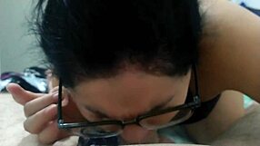 Hot Student Blows Professor!