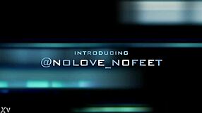 Latina Gives Footjob To Big Black Cock With Toes In California