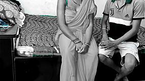 SUPER SEXY HOT BHABHI CAUGHT HER DEVAR ALONE IN THE ROOM FOR CREAMPIE FUCK