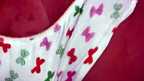 Horny stepdad waits for wife to leave then fucks the cute brunette's sex toy ass!