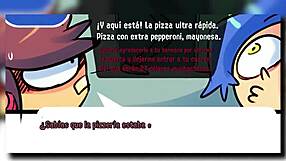 skarpworld launches pilot episode featuring pizza with mayonnaise in spanish latin dubbing for fun viewing.