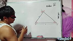 this nerdy asian student in the bedroom hints at sexual math lessons to calculate your intimate area x