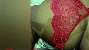 That ebony's greedy asshole gets licked and massaged in amateur cunnilingus action