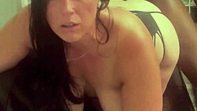 Bodybuilder Boss With Glasses Deepthroats And Fucks Big Black Cock In Office Lobby