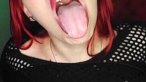 Tempting A Fan For Juicy Jerk Off Instructions With Latina Redhead Babe In Wet Pussy Fingering Roleplay