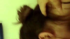 Big ass white girl performs blowjob sucking on dick with deepthroat action