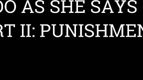 she dominates him with strapon assfucking and face slapping after deepthroat blowjob in bdsm punishment