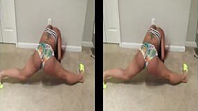 Ebony Ass Shaking And Twerking In Ripped Clothes