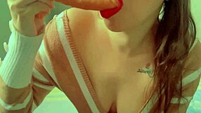 Joi Pov - Brunette Teen Uses Dildo For Intense Anal Masturbation And Begs For Your Fuck