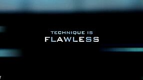 Latina Gives Footjob To Big Black Cock With Toes In California