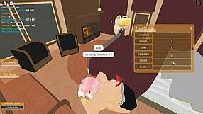 oh man, this femboy is pounding that slut so hard