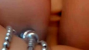 I love teasing you with my big tits in this extreme titty fuck, then sliding in that butt plug for some hot anal play as your latina girlfriend