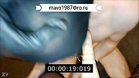 In a intense session, the Russian femdom BDSM mistress dominates her submissive with strict control