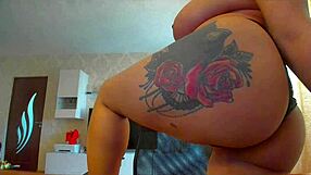 Hey, check out this girl with big tits and ass on webcam, you into that