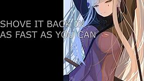 oh man i love this hk416 joi with assplay and cei leading to a ruined orgasm in anime femdom style