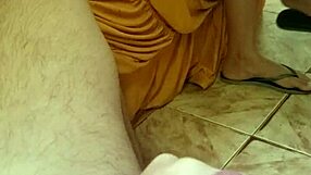 fucking huge brazilian housewife's big ass in bedroom for first time spreading