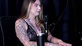 Raw Moments from Alice Vasconcelos in Papo Prive Interview with Raphaela Savanah - Part 1 on Sheer Red!