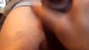 bbc cumshot after intense solo masturbation with monster cock