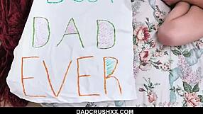 Slut Step Daughter Gives Blowjob For Cash From Daddy