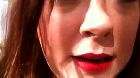 Sexy British BBW Tina Snua Smokes Cork Cigarette With Double Pumping Nose Exhales