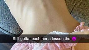 hey, i'm a cheating milf wife getting creampied in doggystyle by my husband's friend on snapchat - richelle rose