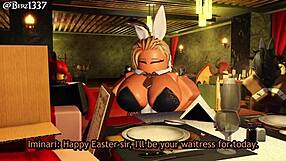 I slipped into the rabbit hole for a special roleplay session, where the curvy teen with big tits took control in POV, leading to a massive creampie finish.