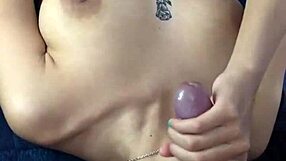 Hey, I'm loving sucking on your delicious balls in this homemade POV deepthroat with petite Latina cumshot