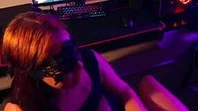 Roommate Spots Me Gaming But Craves My Cock in Her Tight Pussy