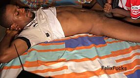 Oh wow, watch this submissive skinny teen ride and cream all over that massive black cock in missionary!