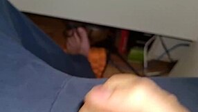 long-haired amateur guy with hairy armpits cums for viewers