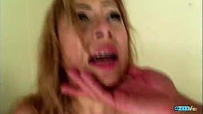 Asian cutie bends over for hardcore double penetration from huge cocks in group bukkake scene. She takes massive facial loads after nasty anal action.