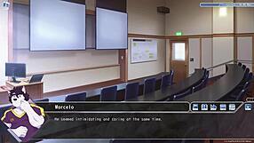 Detailed Classroom Scene In Furry Game After Class Part 1