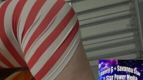 curvy white girl hints at taking huge black cock on pool table