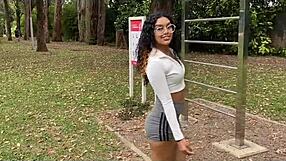 i trained with her in the park then put her on the iron